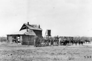 Historic photo of Steam Pump Ranch in Oro Valley